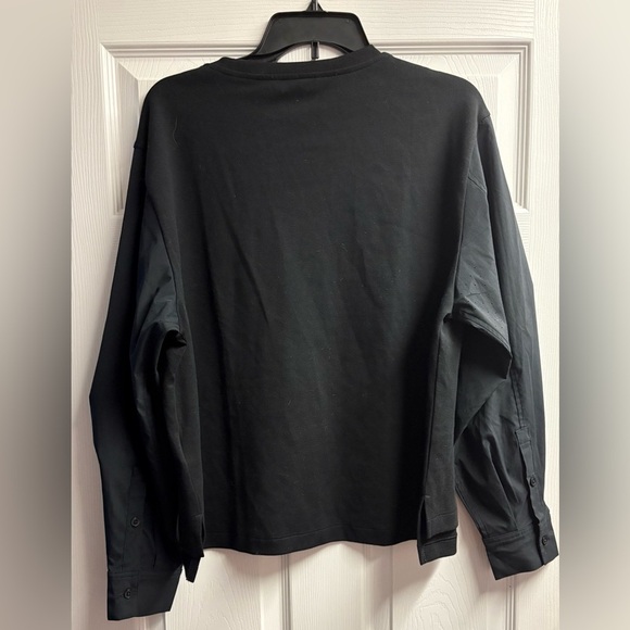Athleta Harlow Hybrid Long Sleeve Vented Shirt Size Large - Picture 5 of 5